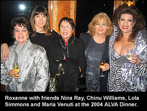 Roxanne and friends at a recent ALVA function