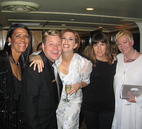 On The ALVA 04 Cruise with Sharon Crystal, Mark Kristen, Suzie Smither and Billie Wilde